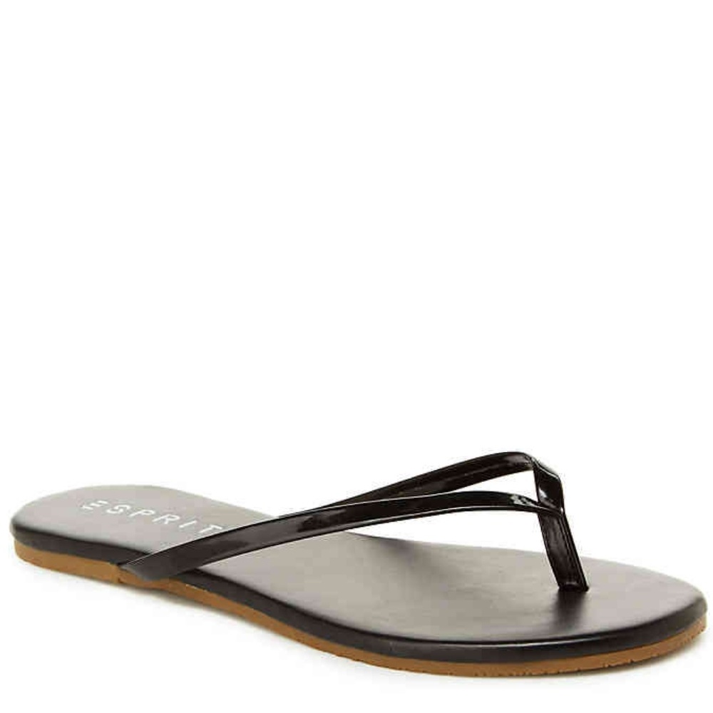 Black Esprit Flip Flops